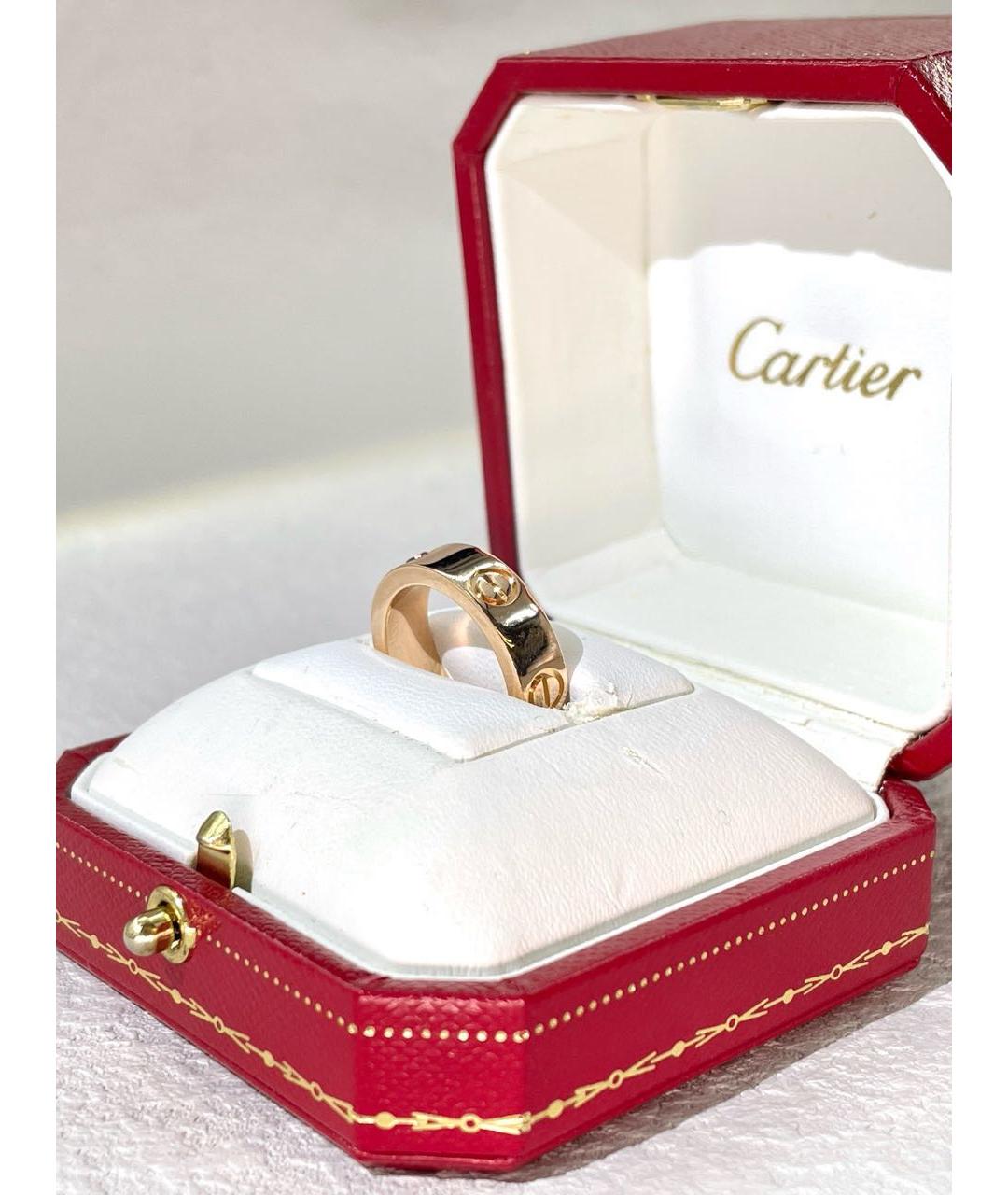 CARTIER Золотое кольцо из розового золота, фото 3