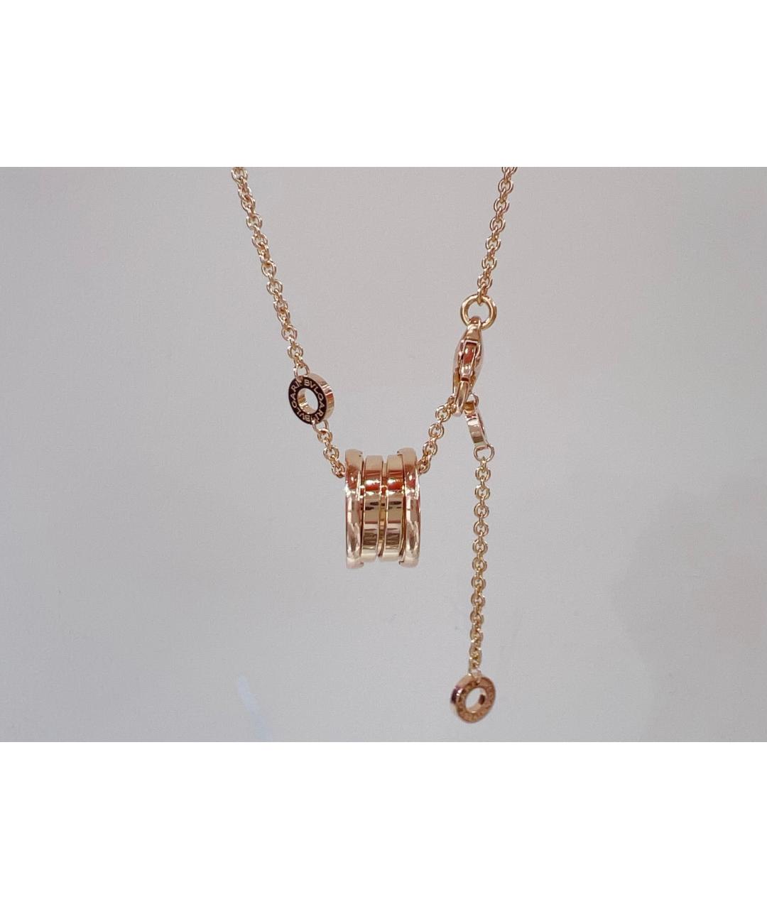 BVLGARI Золотое колье из розового золота, фото 9