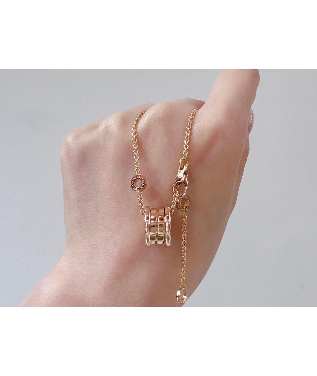 BVLGARI Золотое колье из розового золота, фото 2