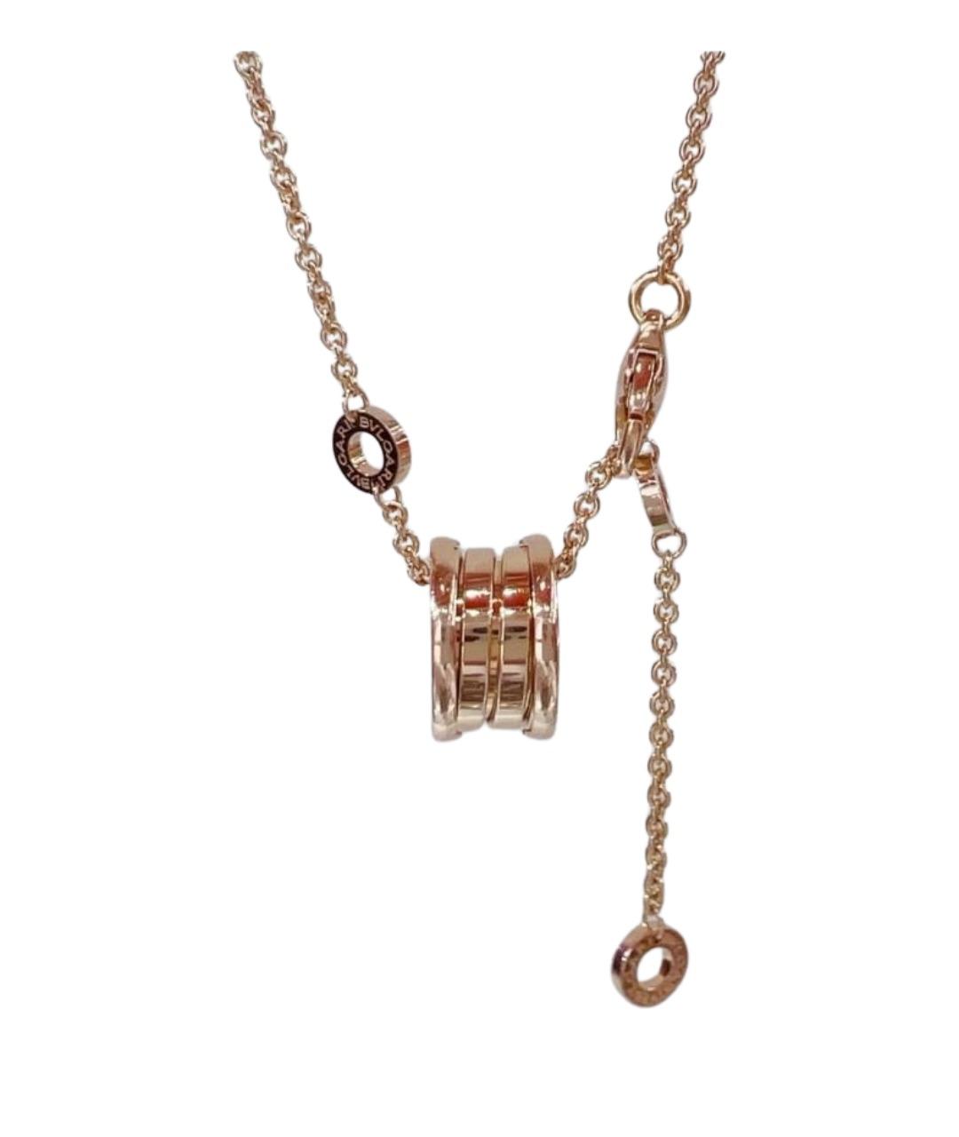 BVLGARI Золотое колье из розового золота, фото 1