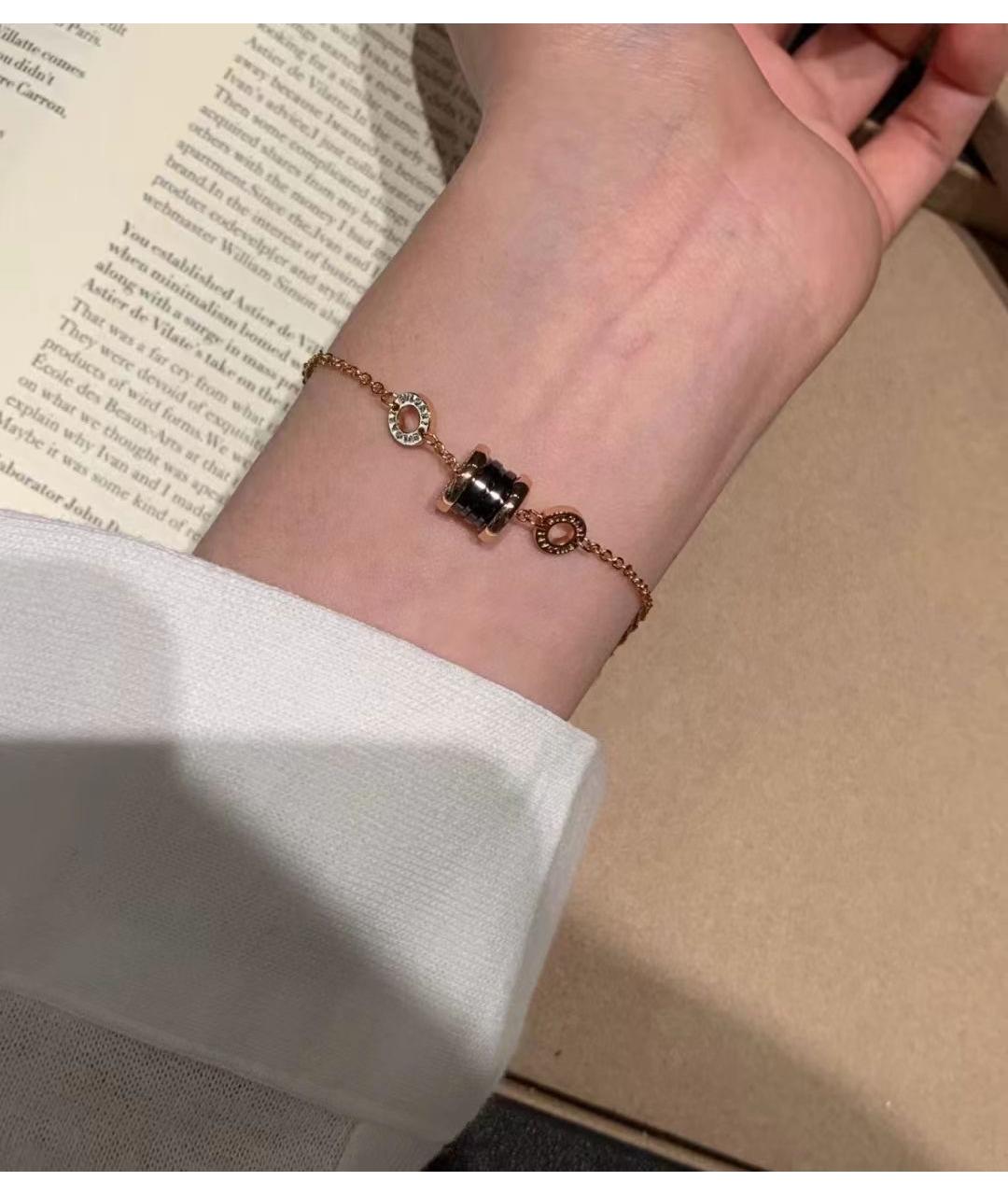BVLGARI Золотой браслет из розового золота, фото 5