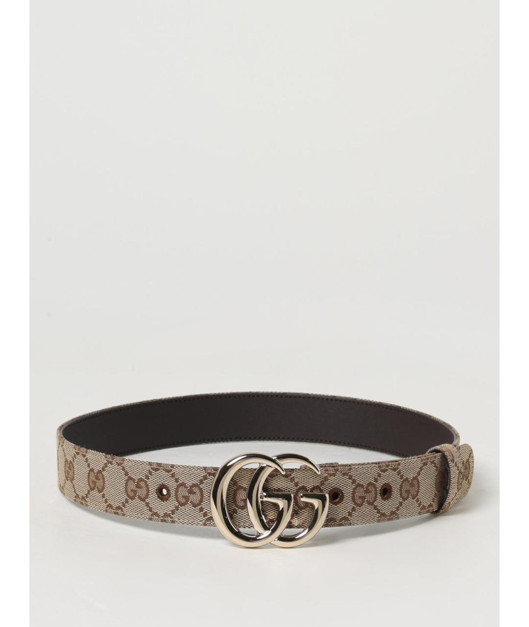 GUCCI Бежевый ремень, фото 4