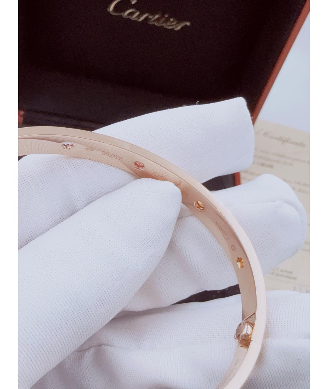 CARTIER Золотой браслет из розового золота, фото 6