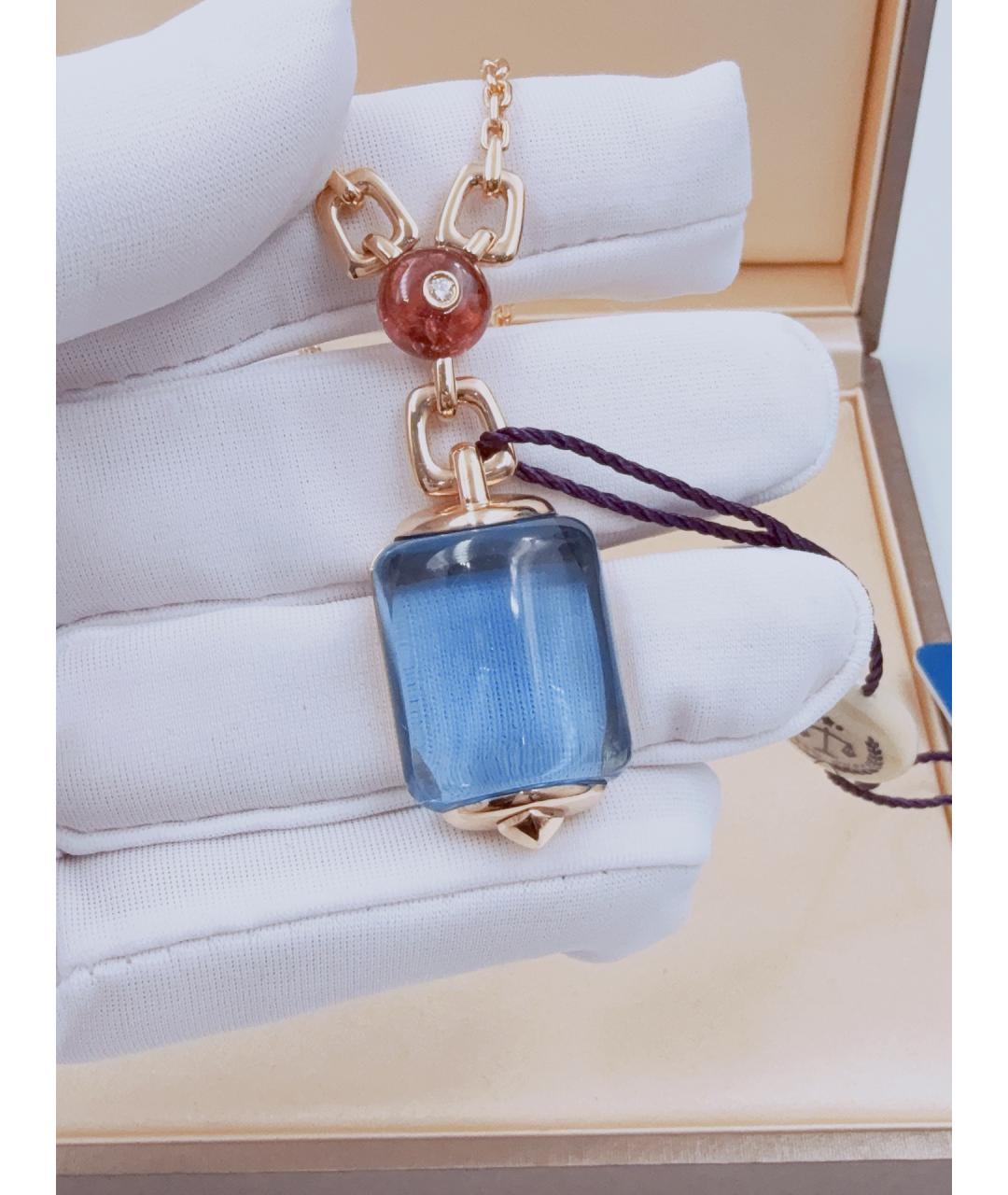 BVLGARI Золотое колье из розового золота, фото 4