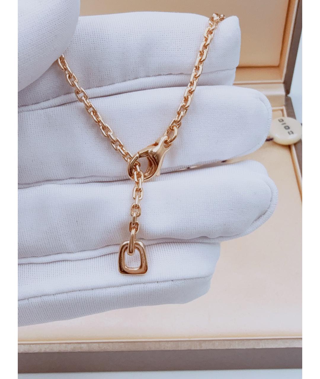BVLGARI Золотое колье из розового золота, фото 7