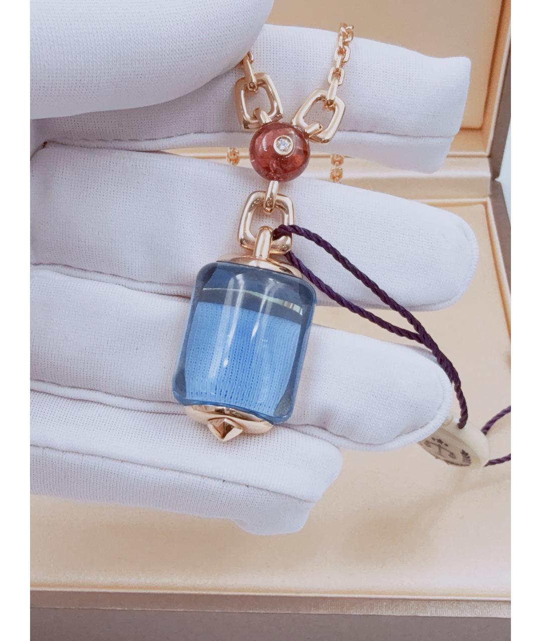BVLGARI Золотое колье из розового золота, фото 5
