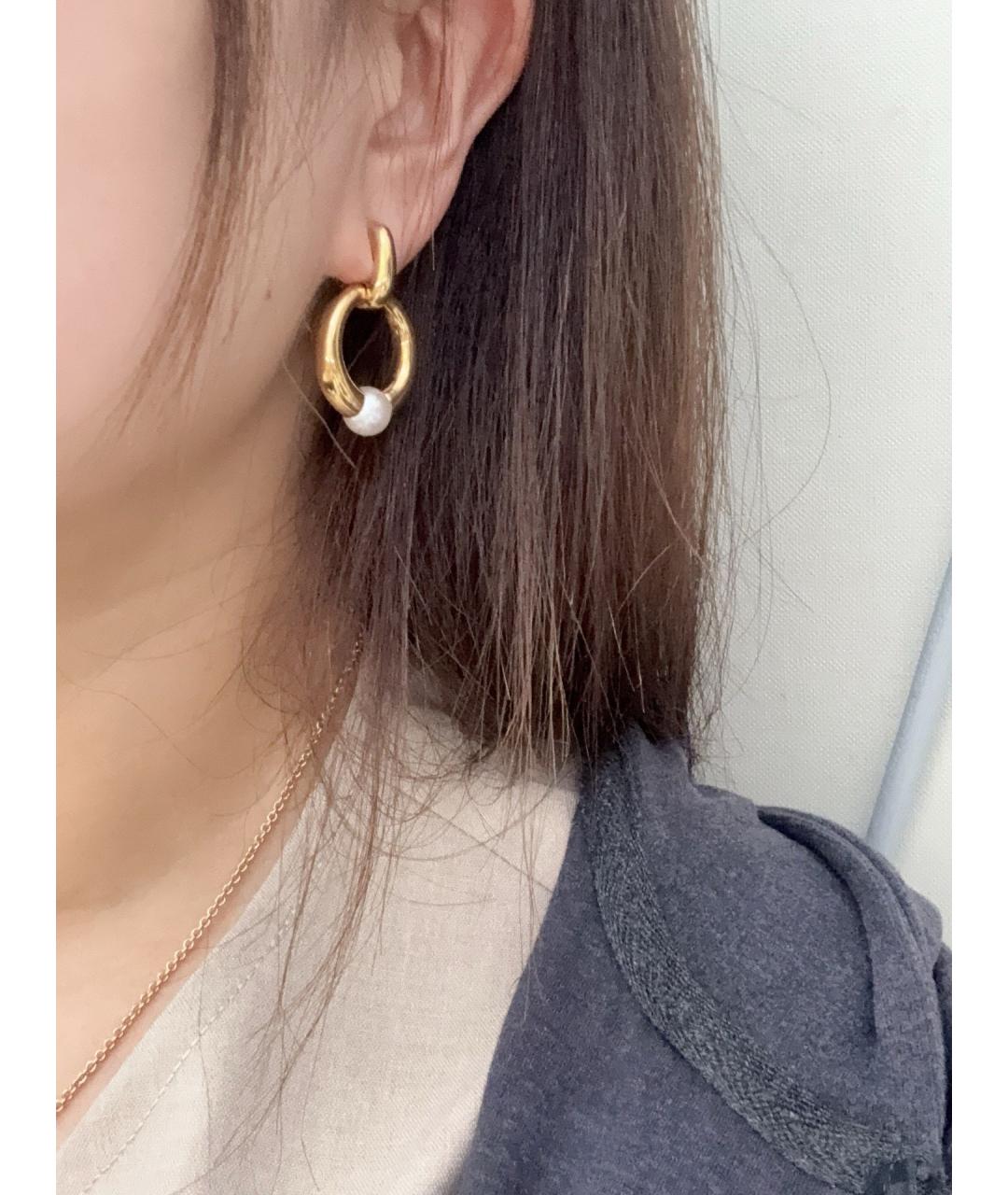 CARTIER Золотые серьги из желтого золота, фото 7