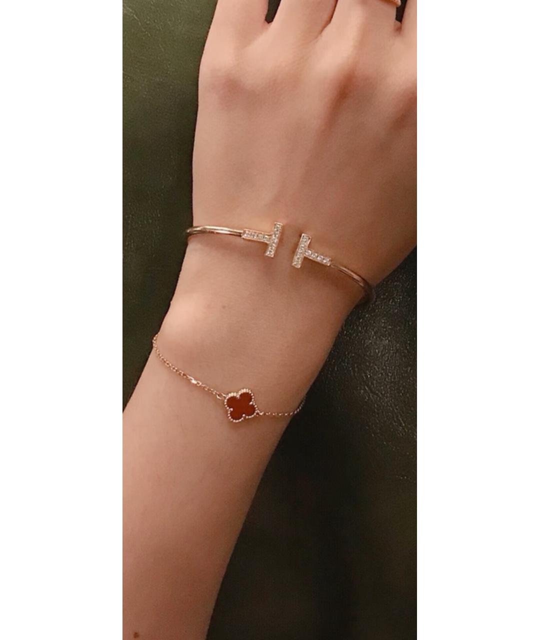 TIFFANY&CO Золотой браслет из розового золота, фото 8