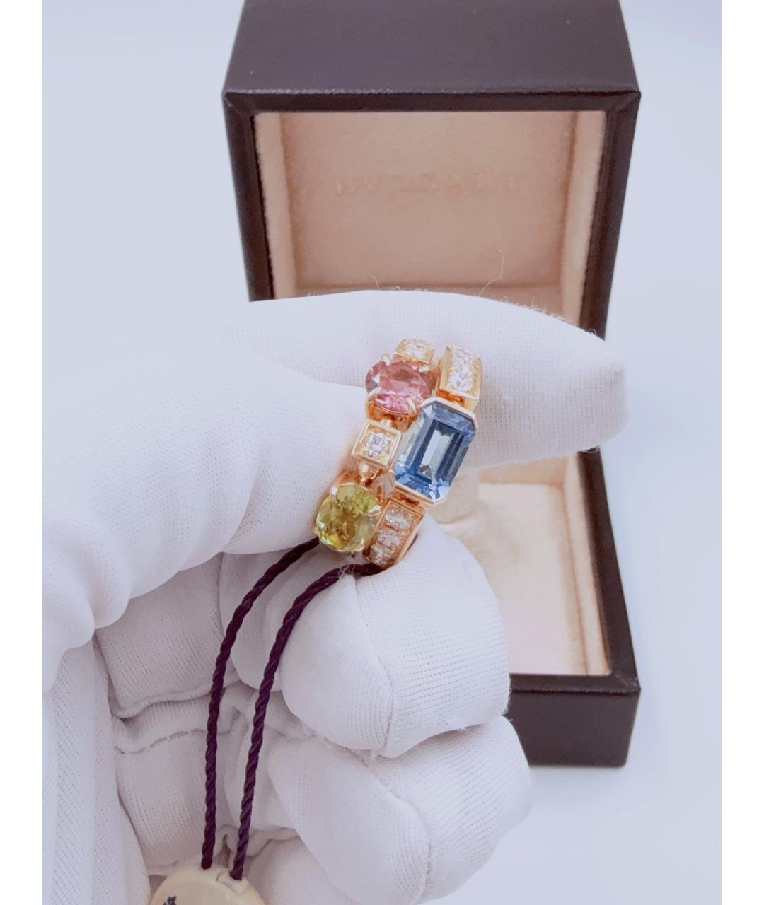 BVLGARI Золотое кольцо из розового золота, фото 3