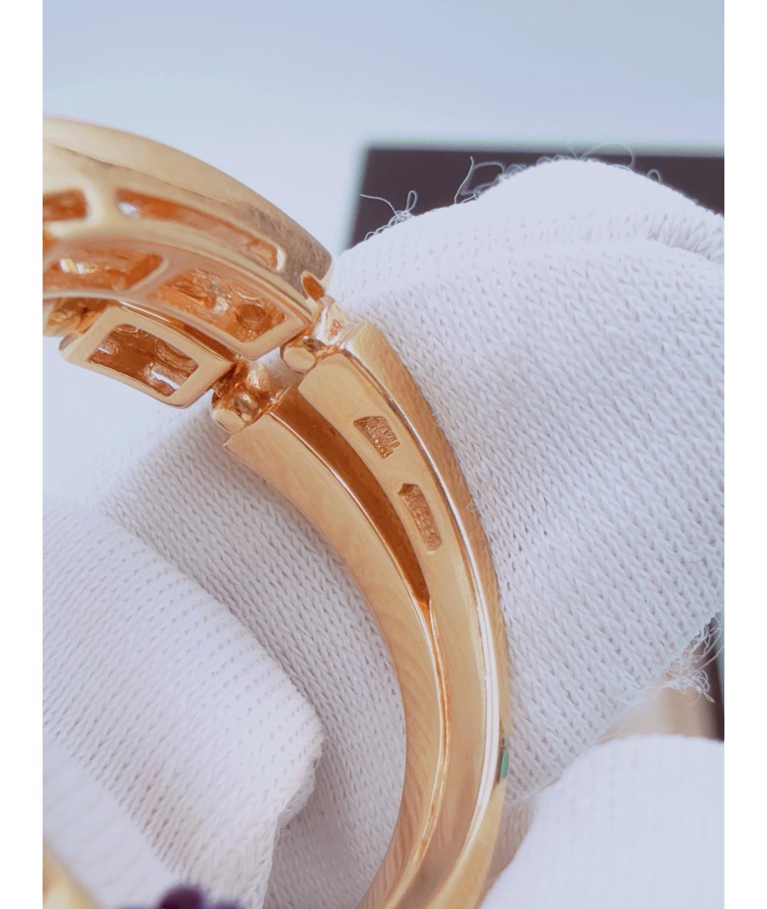 BVLGARI Золотое кольцо из розового золота, фото 7