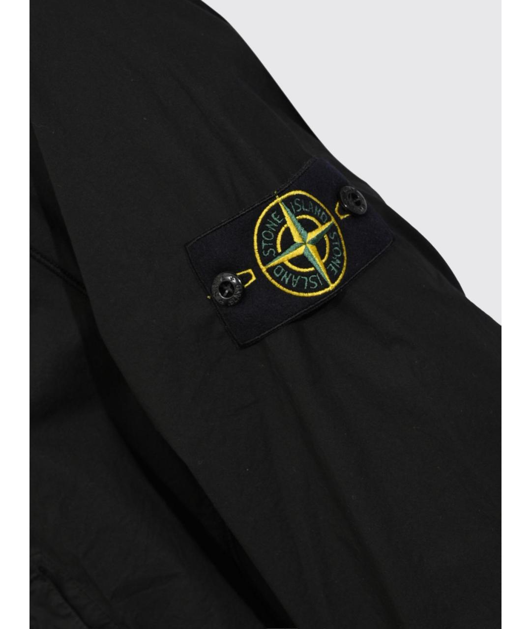 STONE ISLAND Черная куртка, фото 4
