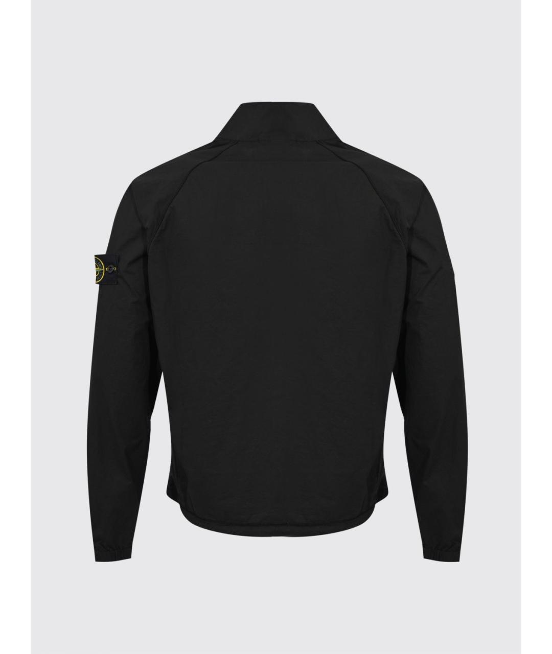 STONE ISLAND Черная куртка, фото 3