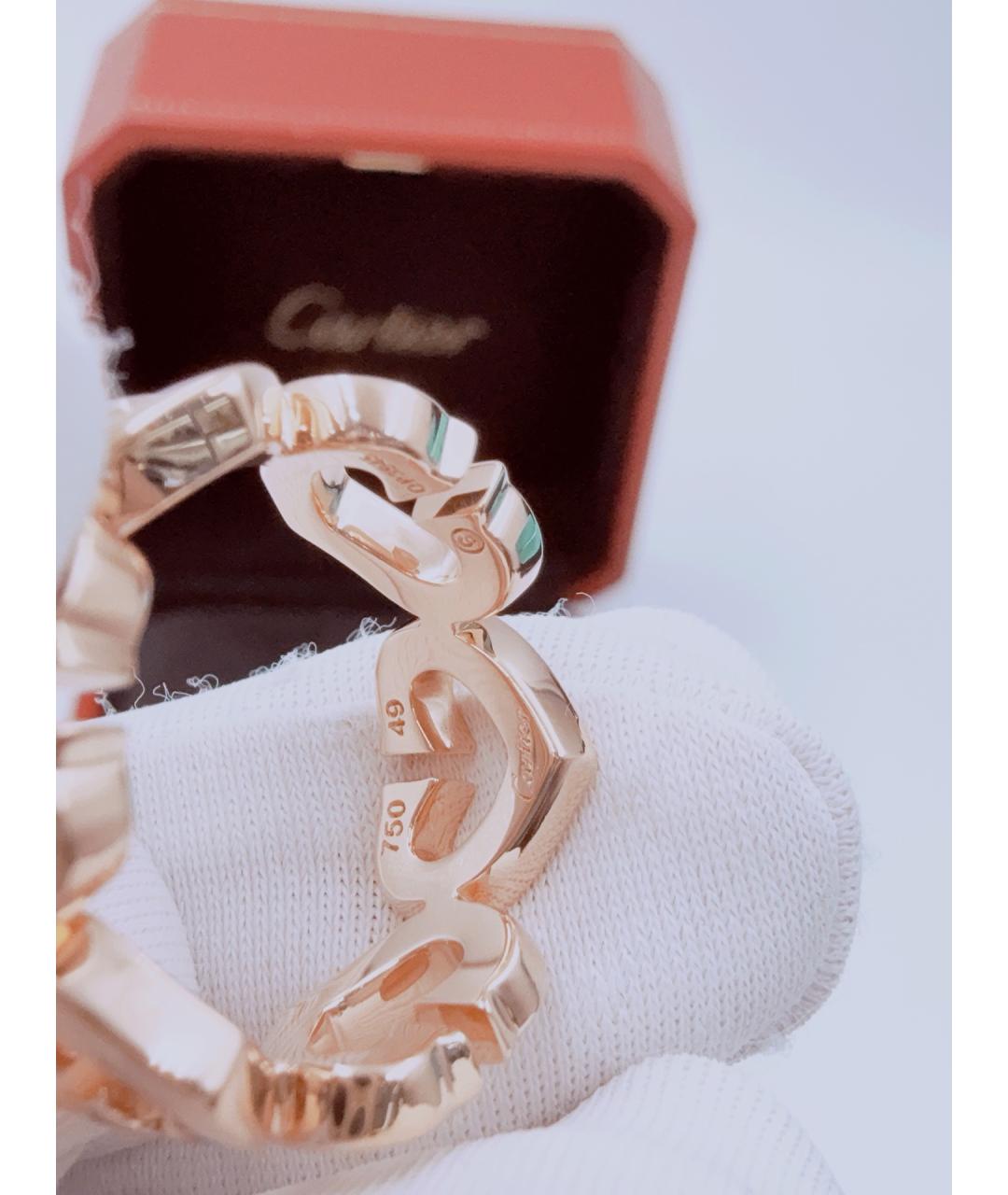 CARTIER Золотое кольцо из розового золота, фото 7