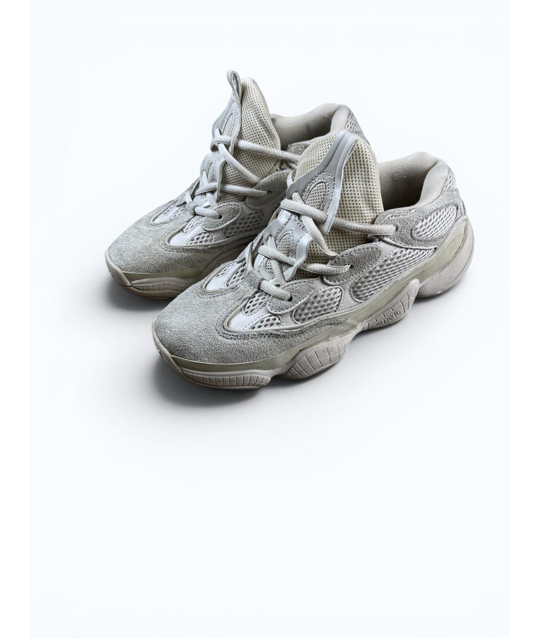 ADIDAS YEEZY Бежевые кроссовки, фото 2