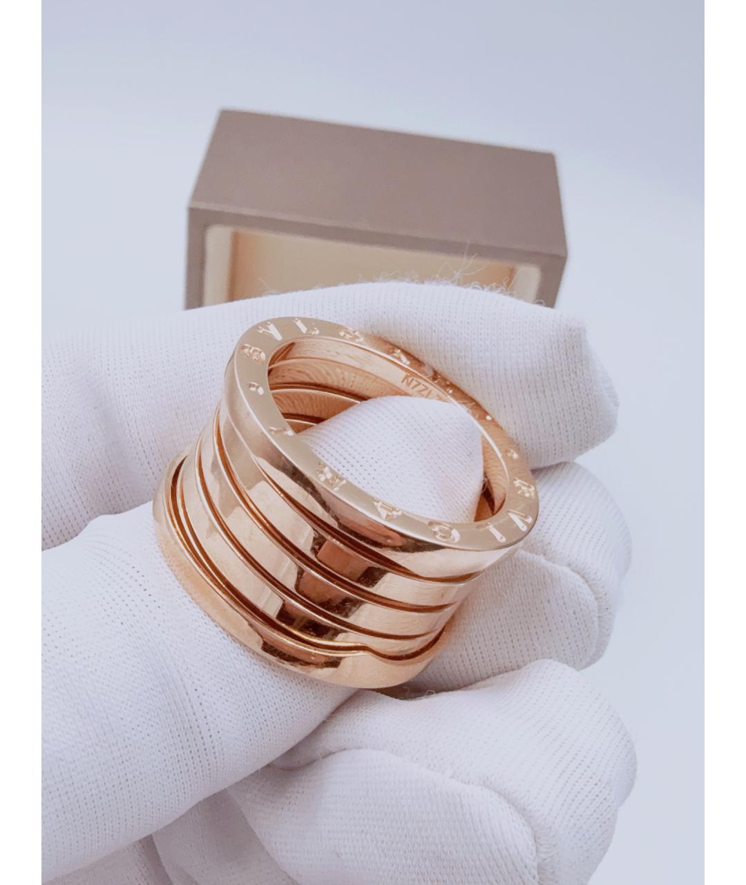 BVLGARI Золотое кольцо из розового золота, фото 8