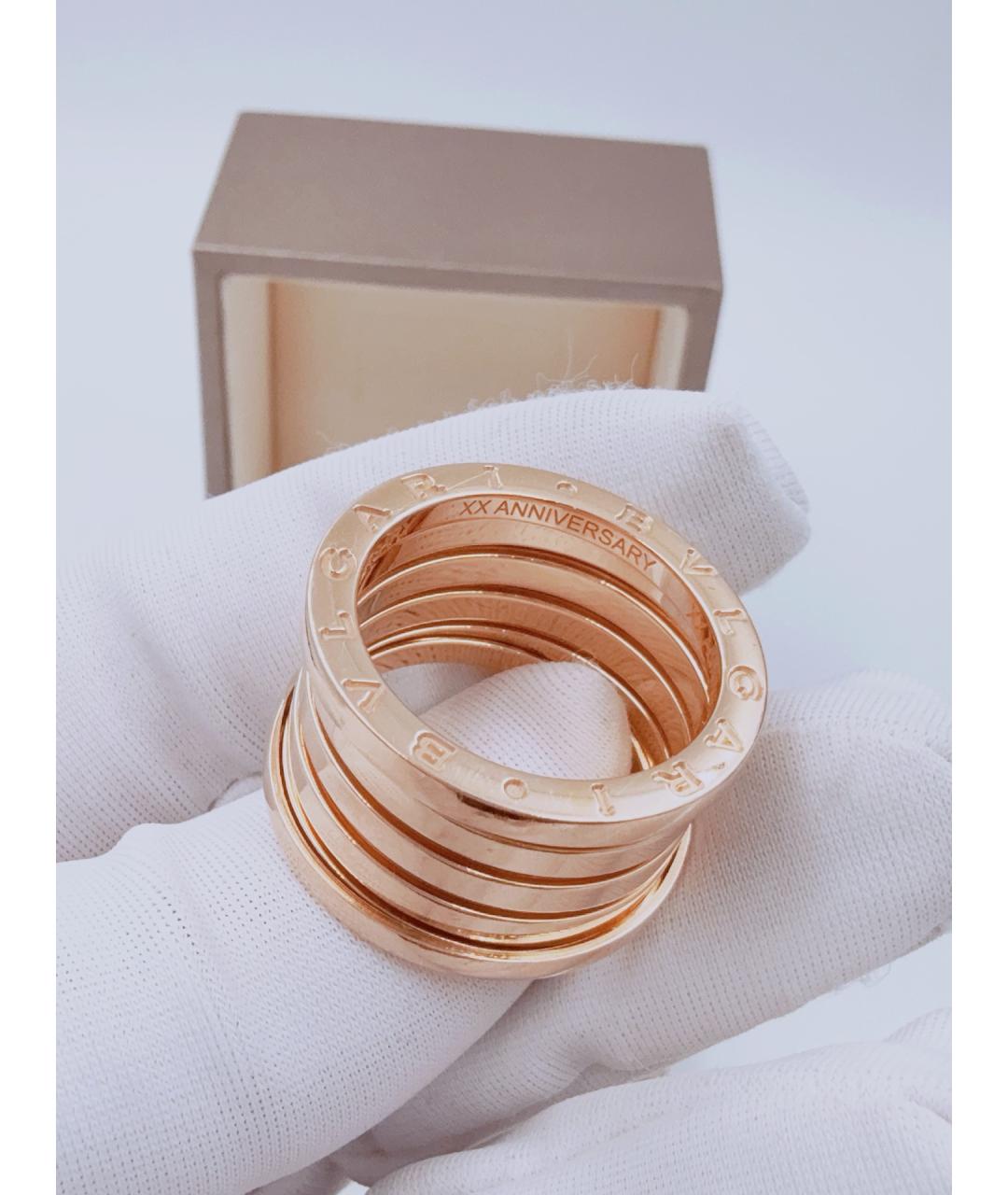 BVLGARI Золотое кольцо из розового золота, фото 6