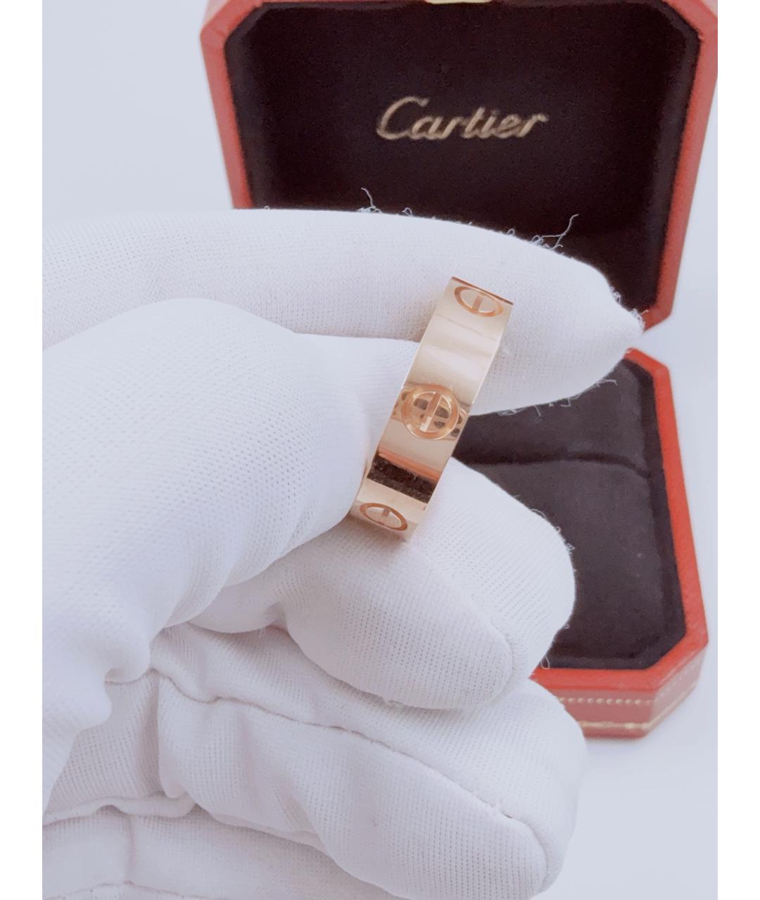 CARTIER Золотое кольцо из розового золота, фото 4