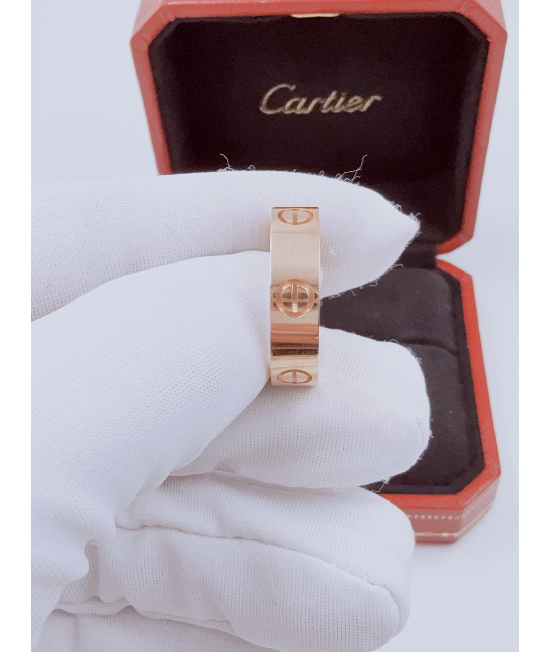 CARTIER Золотое кольцо из розового золота, фото 2