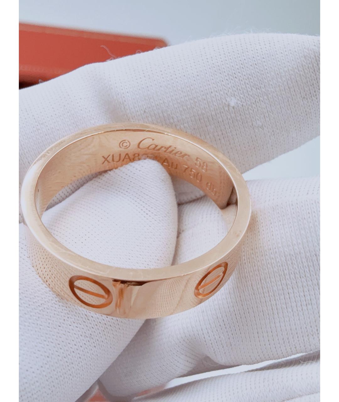 CARTIER Золотое кольцо из розового золота, фото 6
