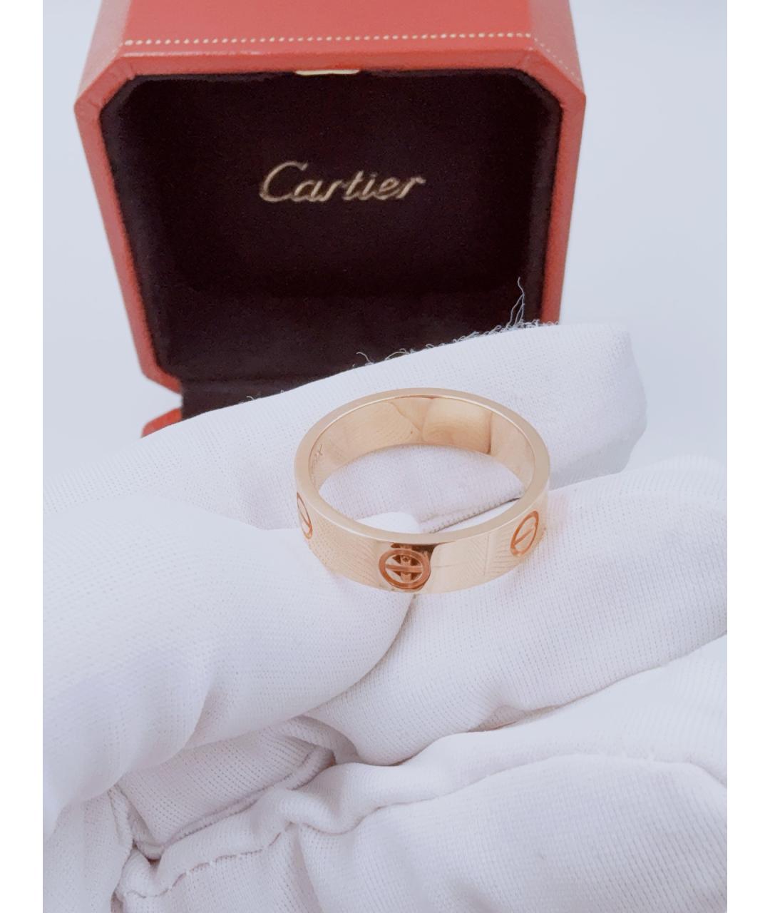 CARTIER Золотое кольцо из розового золота, фото 8
