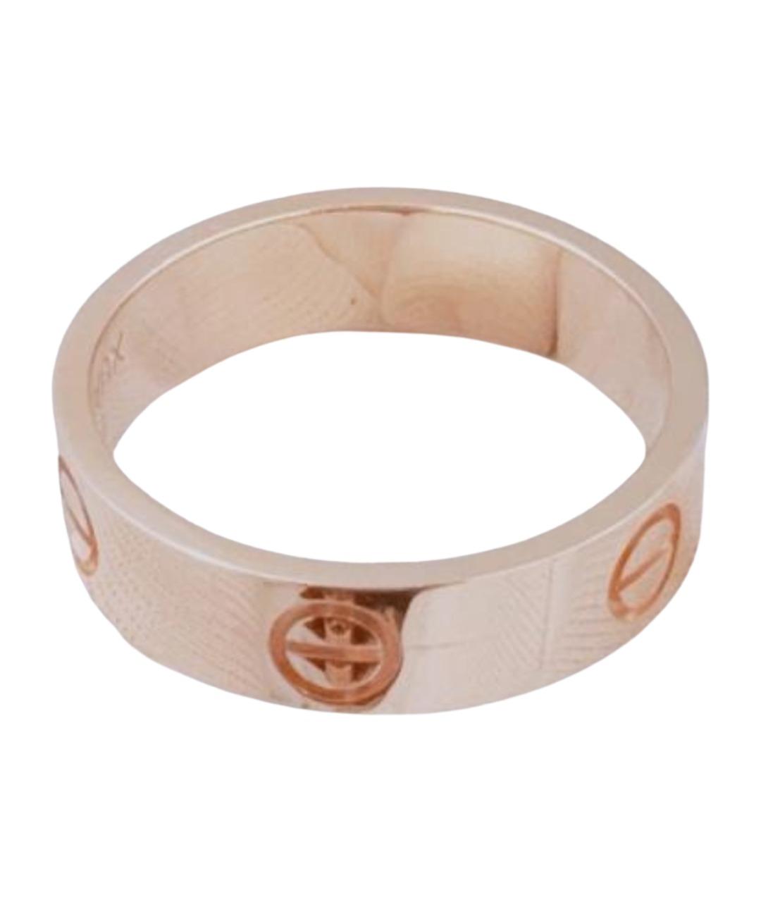 CARTIER Золотое кольцо из розового золота, фото 1