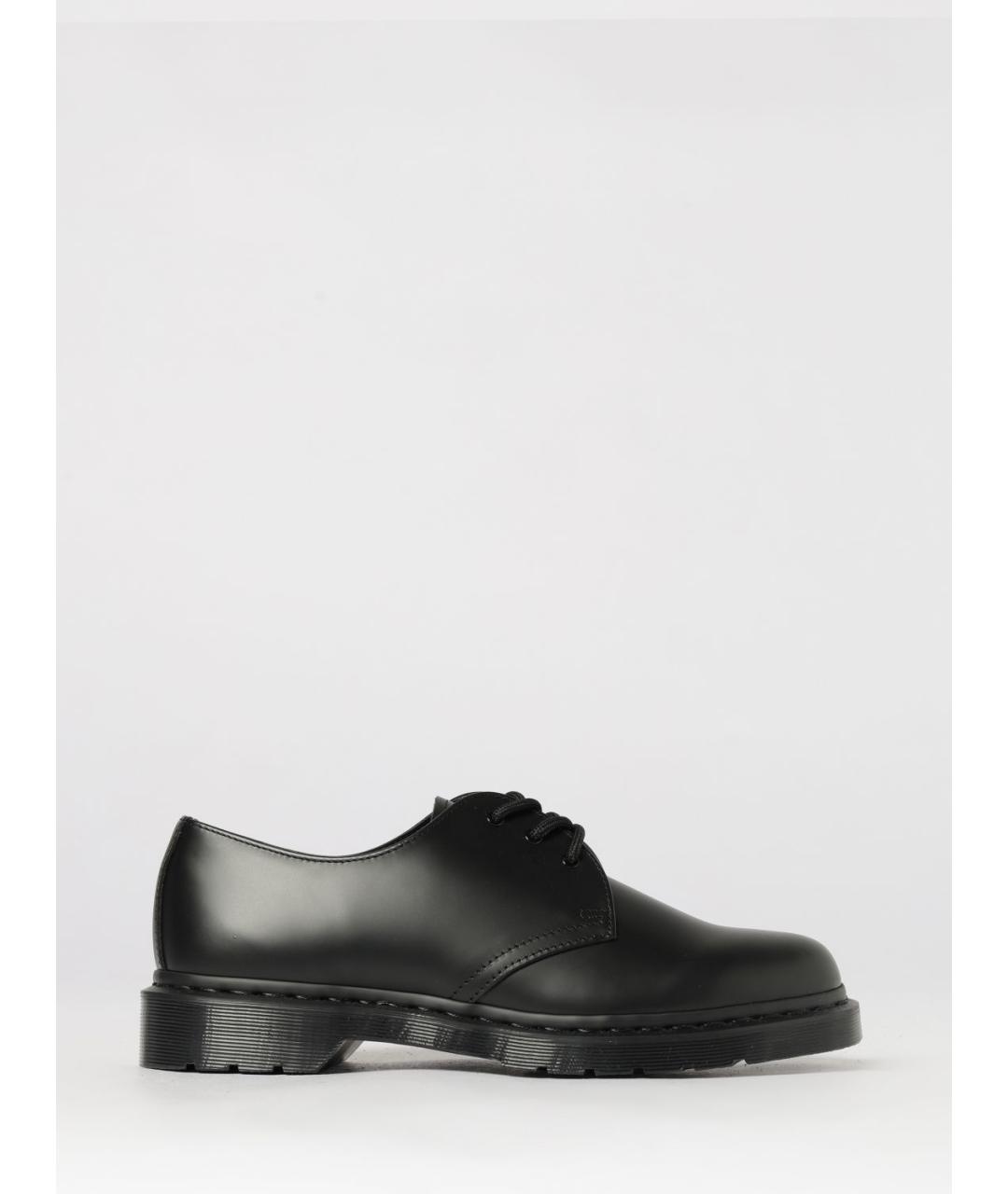 DR. MARTENS Черные кожаные туфли, фото 4