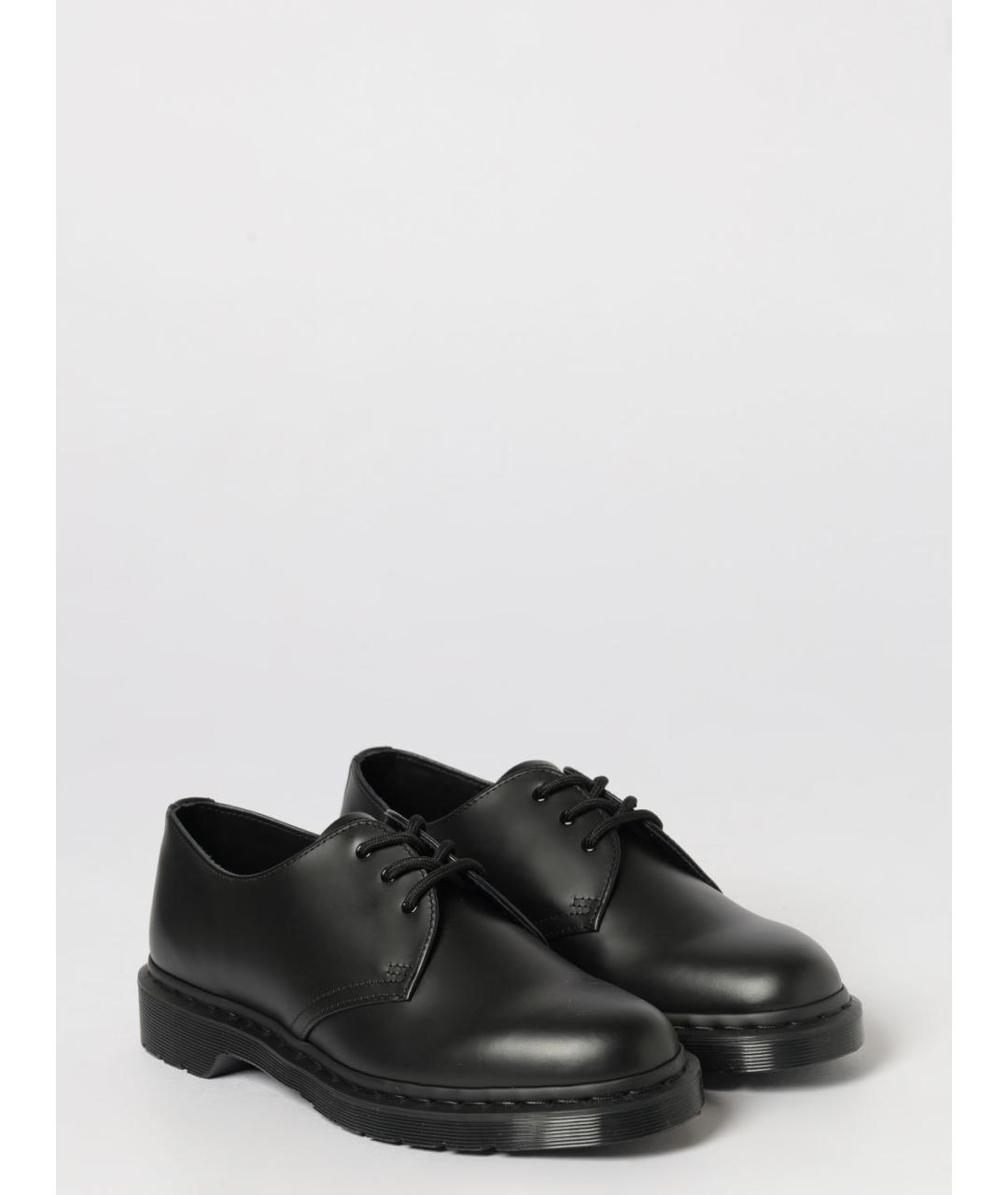 DR. MARTENS Черные кожаные туфли, фото 2