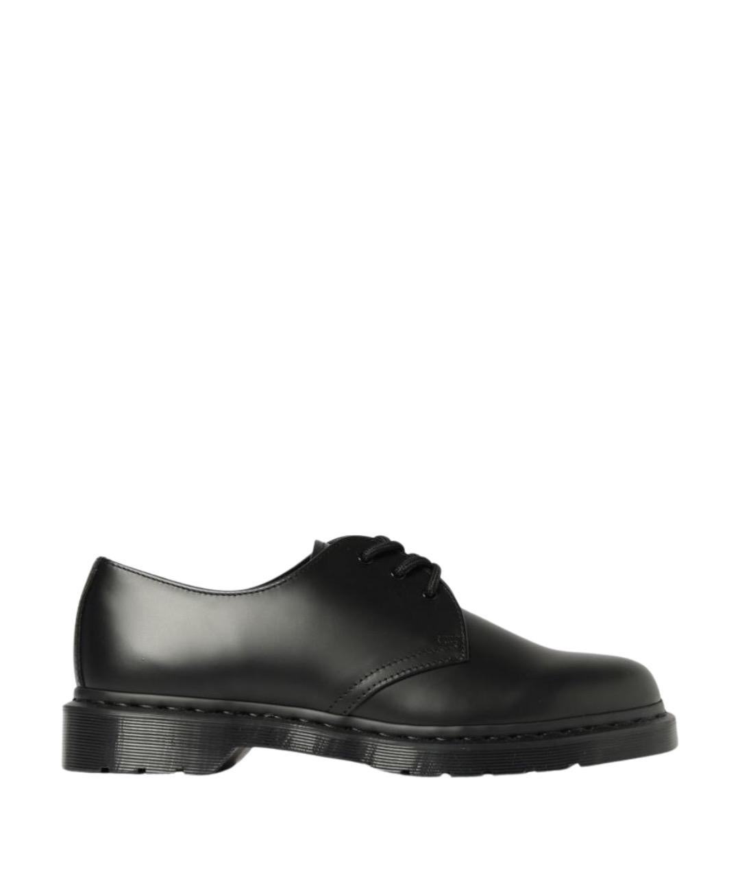 DR. MARTENS Черные кожаные туфли, фото 1