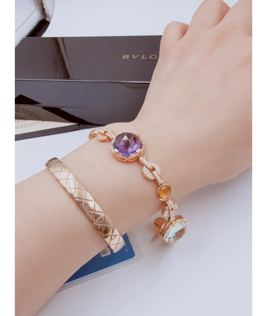 BVLGARI Золотой браслет из розового золота, фото 8