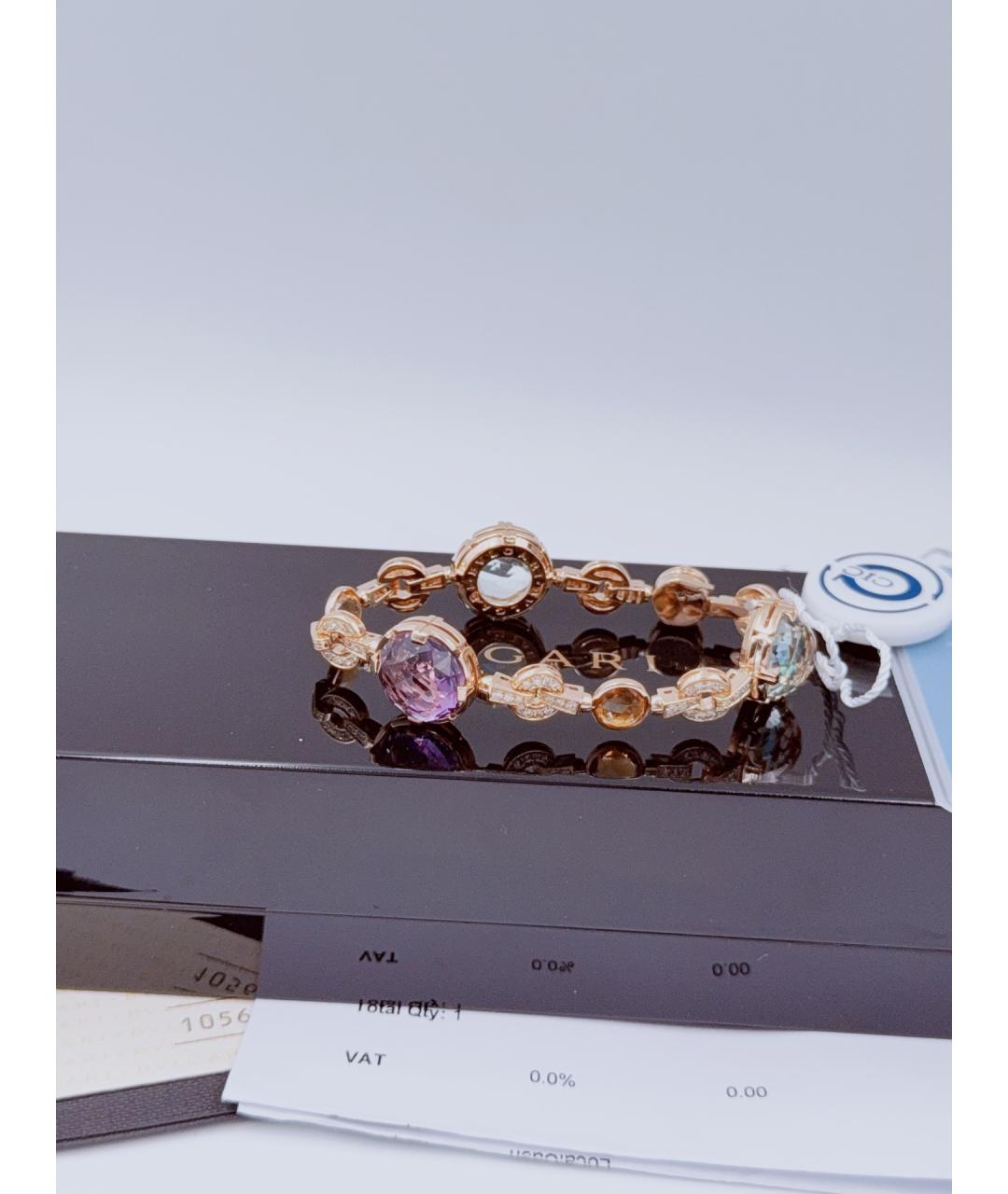 BVLGARI Золотой браслет из розового золота, фото 2