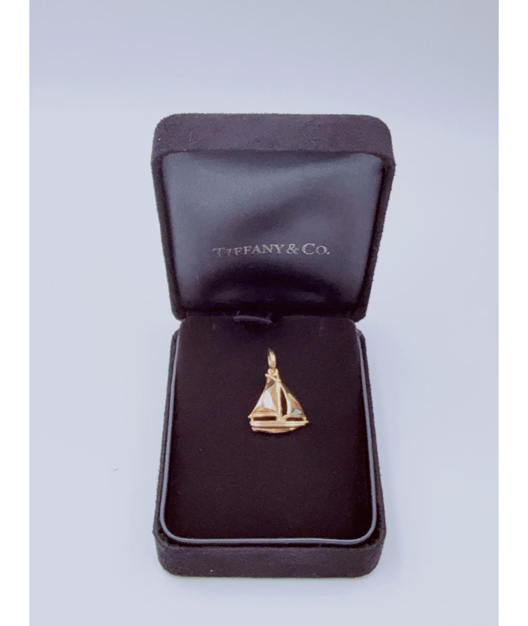 TIFFANY&CO Золотой кулон из желтого золота, фото 2