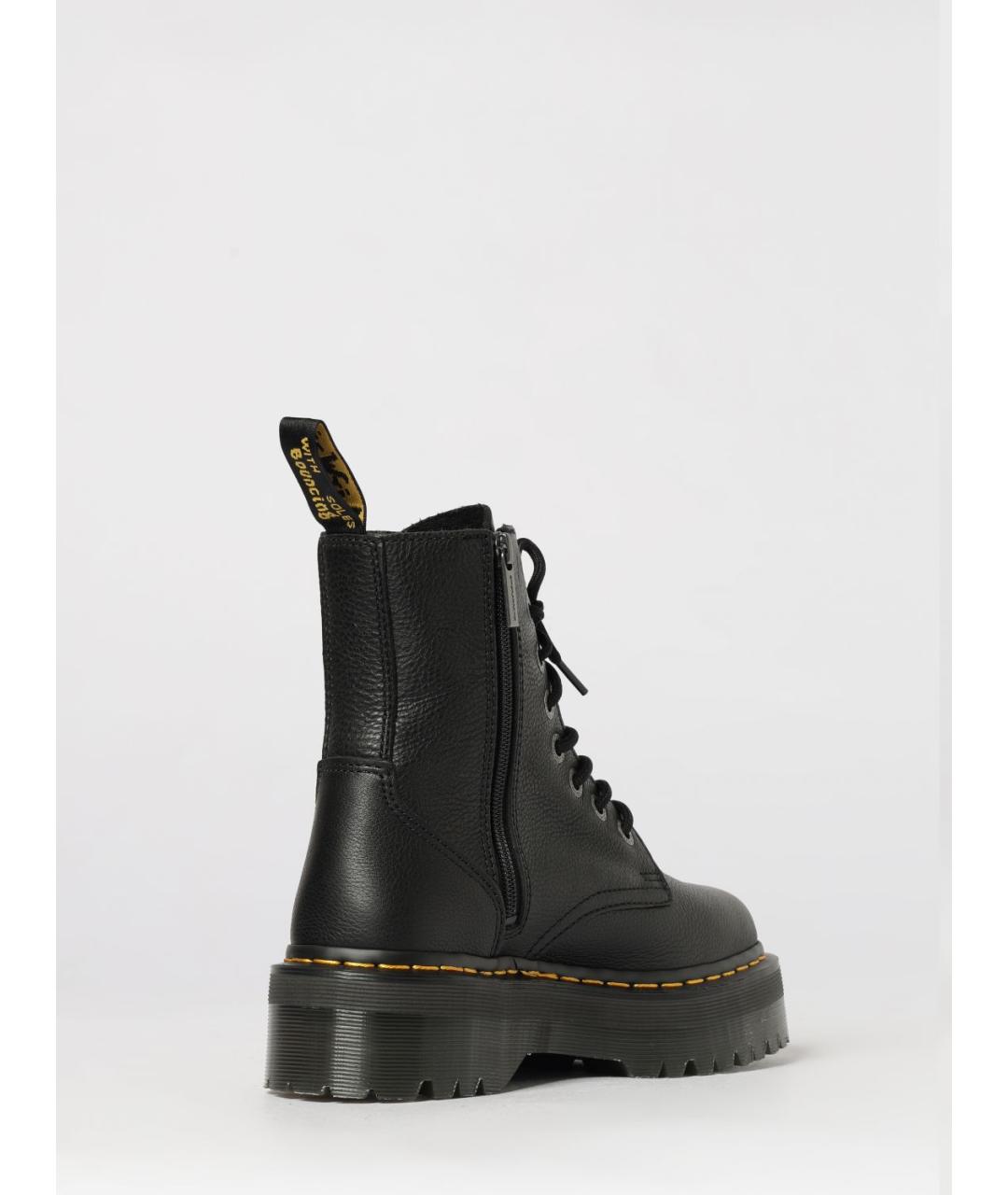 DR. MARTENS Черные кожаные ботинки, фото 3