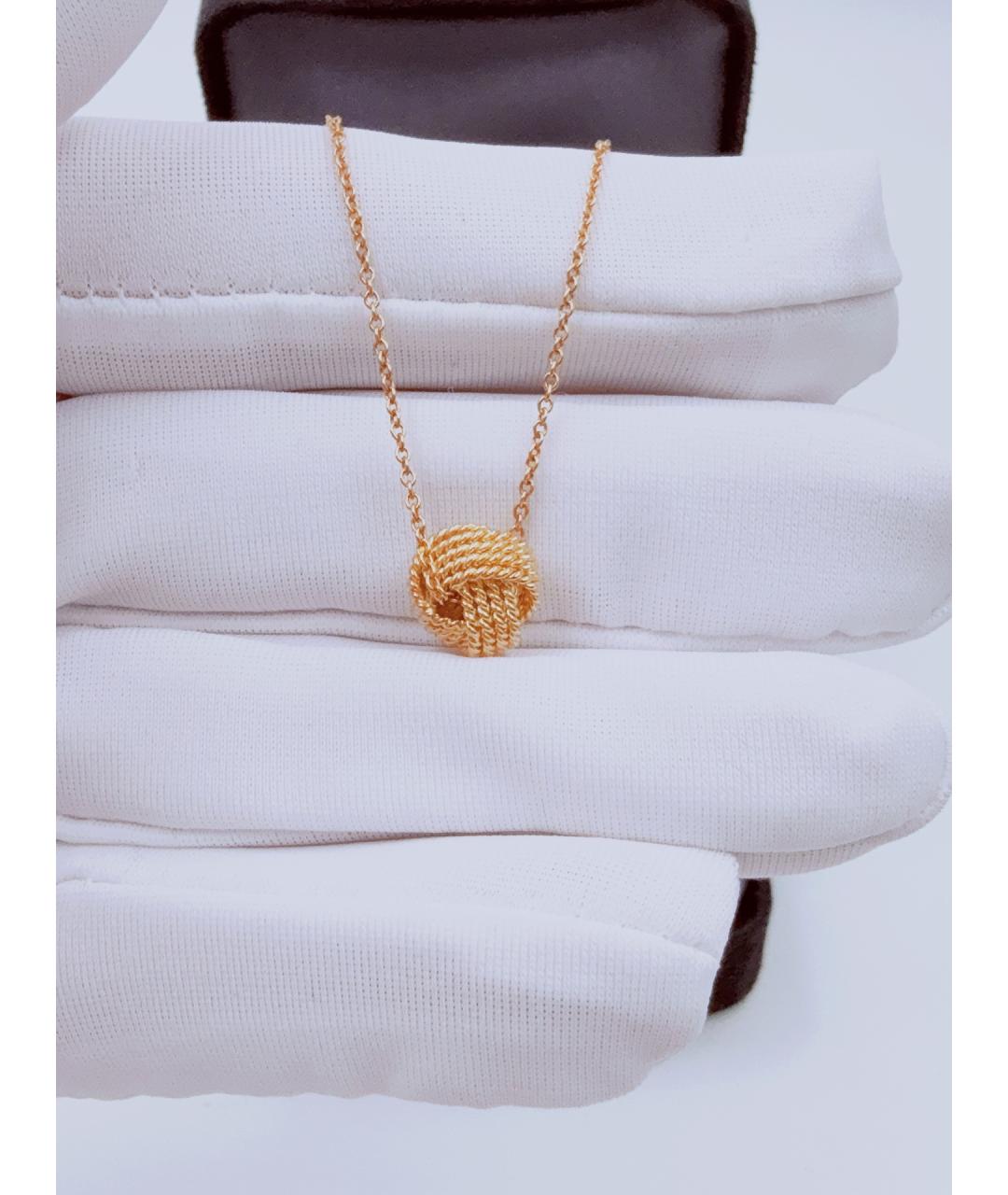 TIFFANY&CO Золотое колье из желтого золота, фото 3