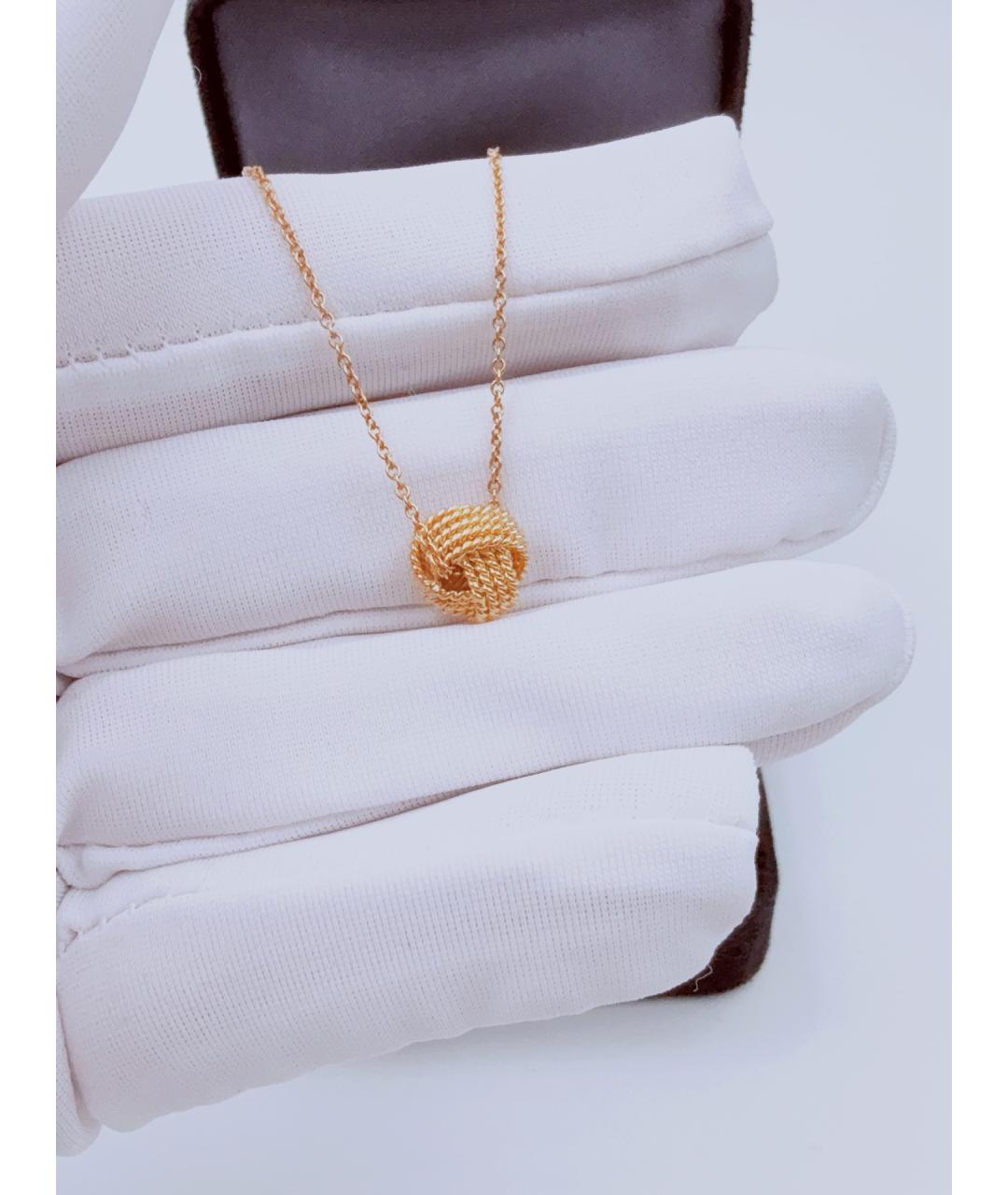 TIFFANY&CO Золотое колье из желтого золота, фото 4