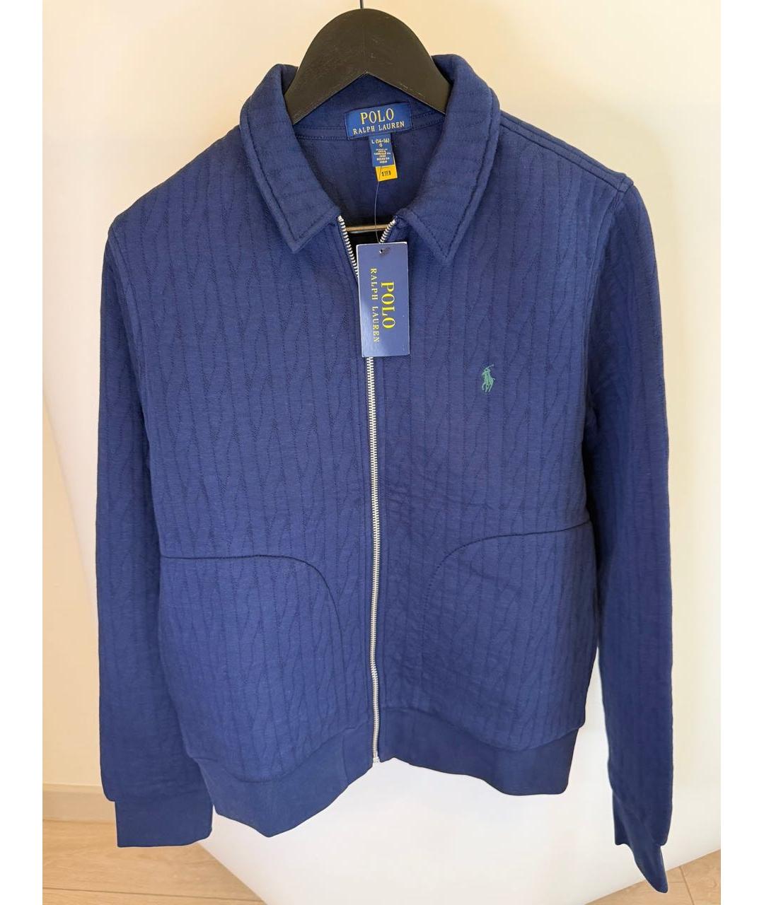 POLO RALPH LAUREN Синяя шерстяная куртка, фото 3