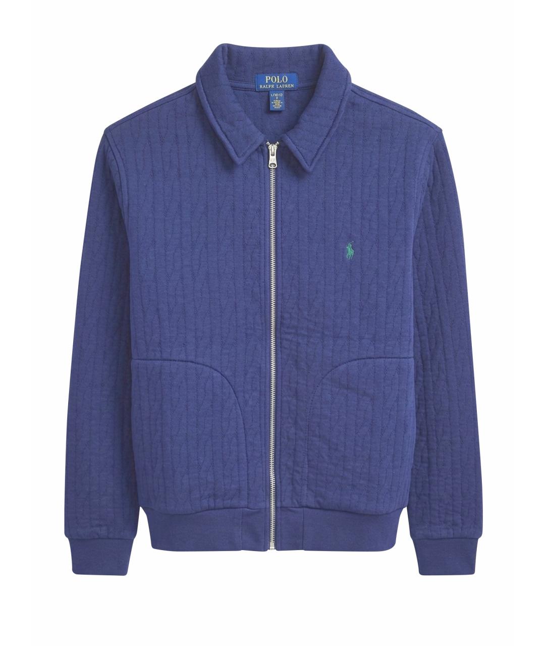 POLO RALPH LAUREN Синяя шерстяная куртка, фото 1
