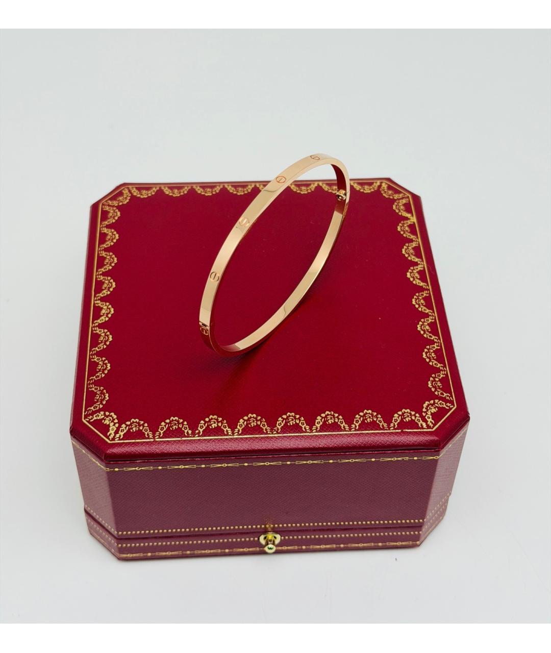 CARTIER Золотой браслет из розового золота, фото 8