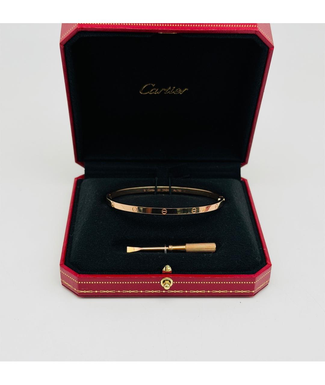 CARTIER Золотой браслет из розового золота, фото 2