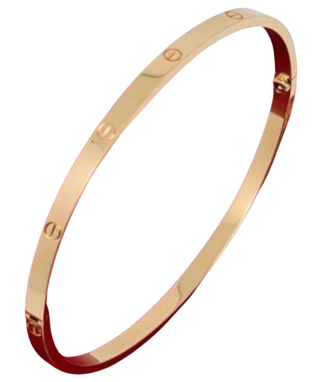 CARTIER Золотой браслет из розового золота, фото 1