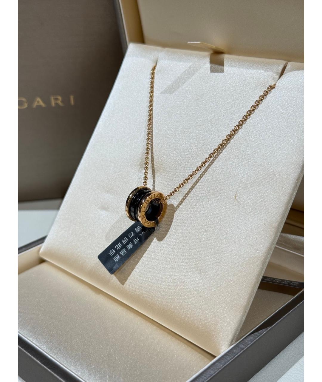 BVLGARI Золотое колье из розового золота, фото 2