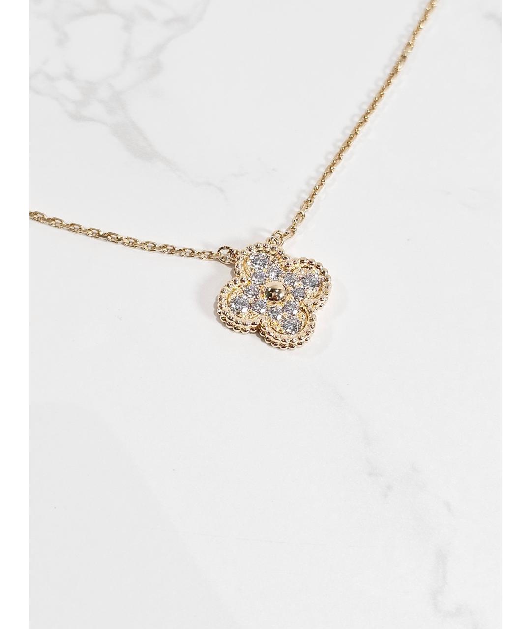 VAN CLEEF & ARPELS Золотое колье из желтого золота, фото 2