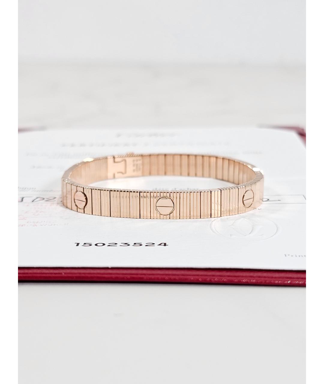 CARTIER Золотой браслет из розового золота, фото 4