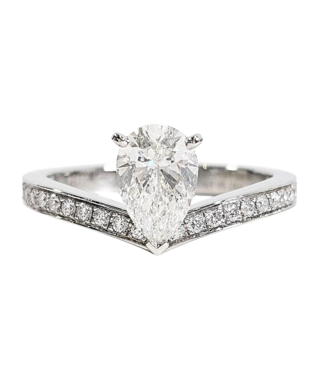CHAUMET Серебряное платиновое кольцо, фото 1