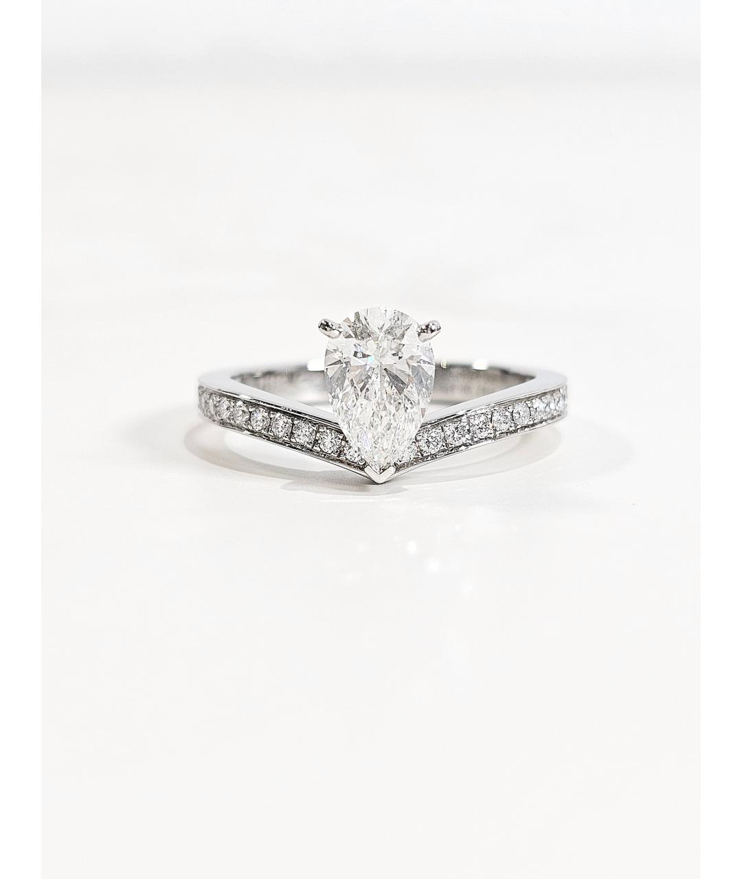 CHAUMET Серебряное платиновое кольцо, фото 3