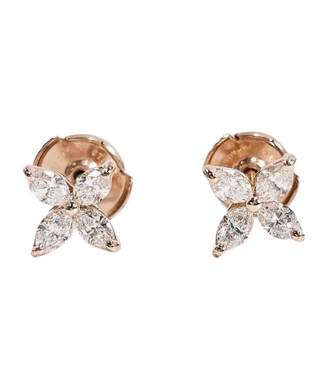 TIFFANY&CO Золотые серьги из розового золота, фото 1
