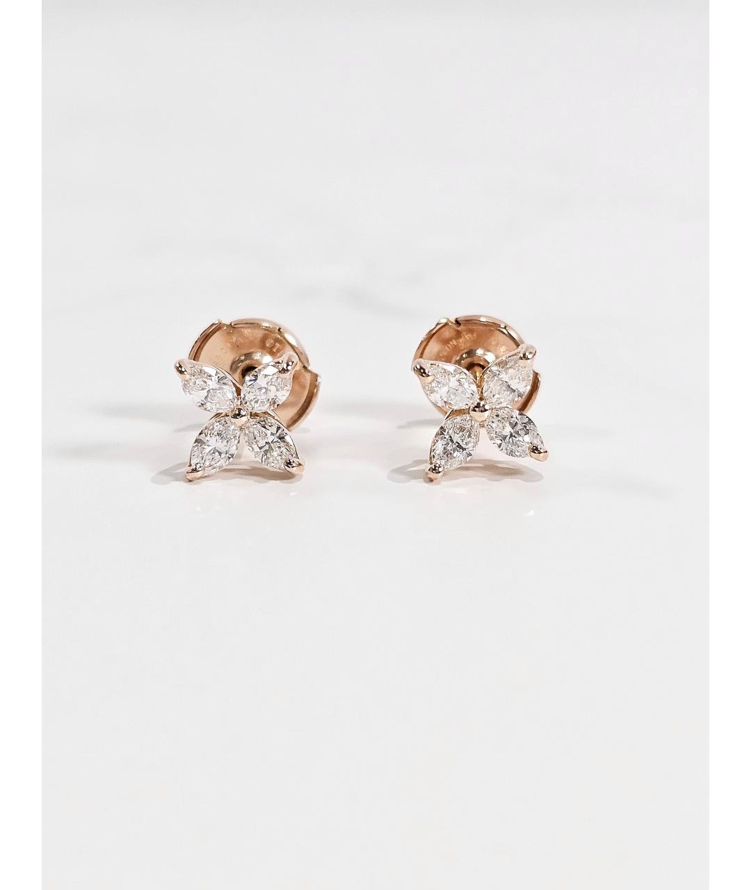 TIFFANY&CO Золотые серьги из розового золота, фото 3