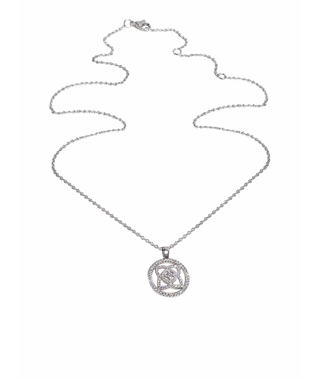 DE BEERS Серебряное колье из белого золота, фото 1