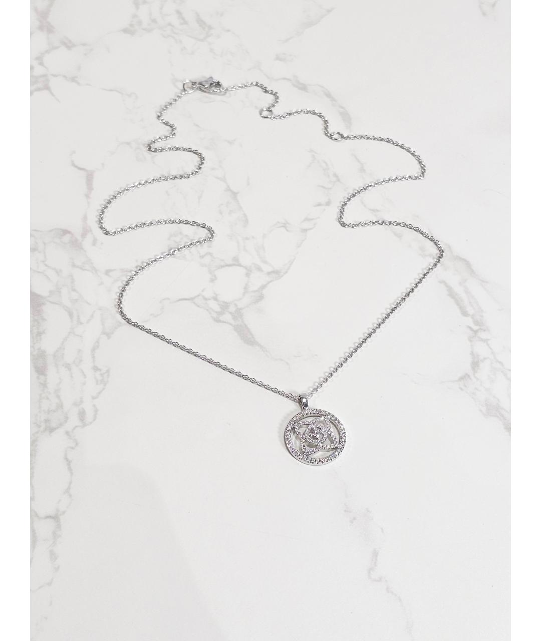 DE BEERS Серебряное колье из белого золота, фото 4