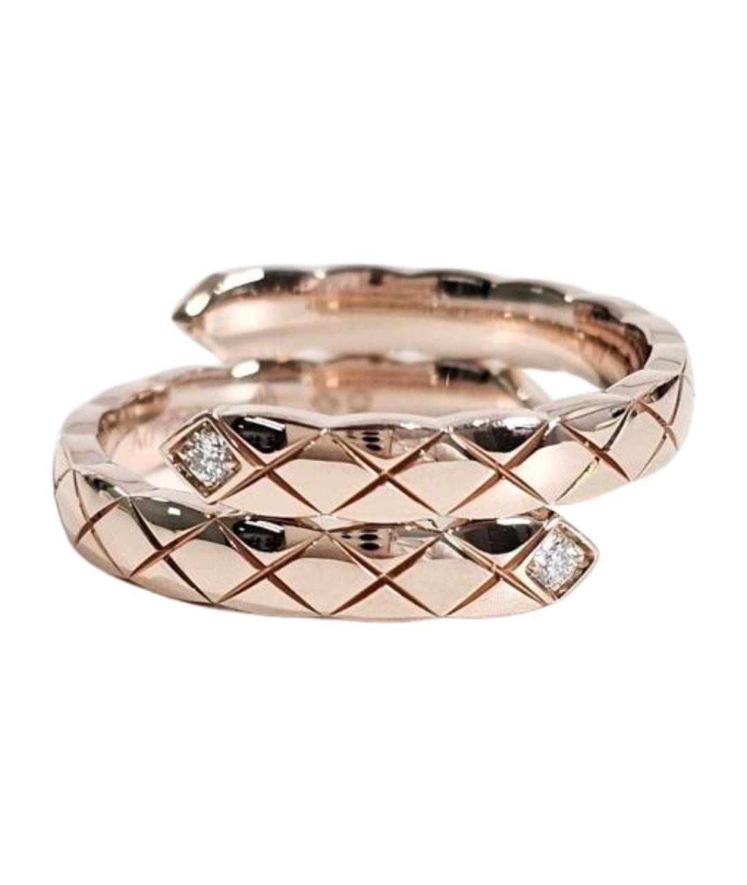 CHANEL Золотое кольцо из розового золота, фото 1