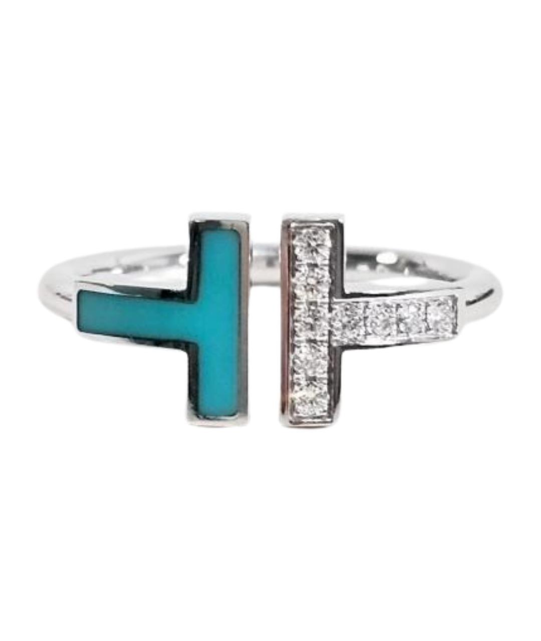 TIFFANY&CO Серебряное кольцо из белого золота, фото 1